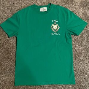Casa Blanca Teal Short Sleeve Men's Tee